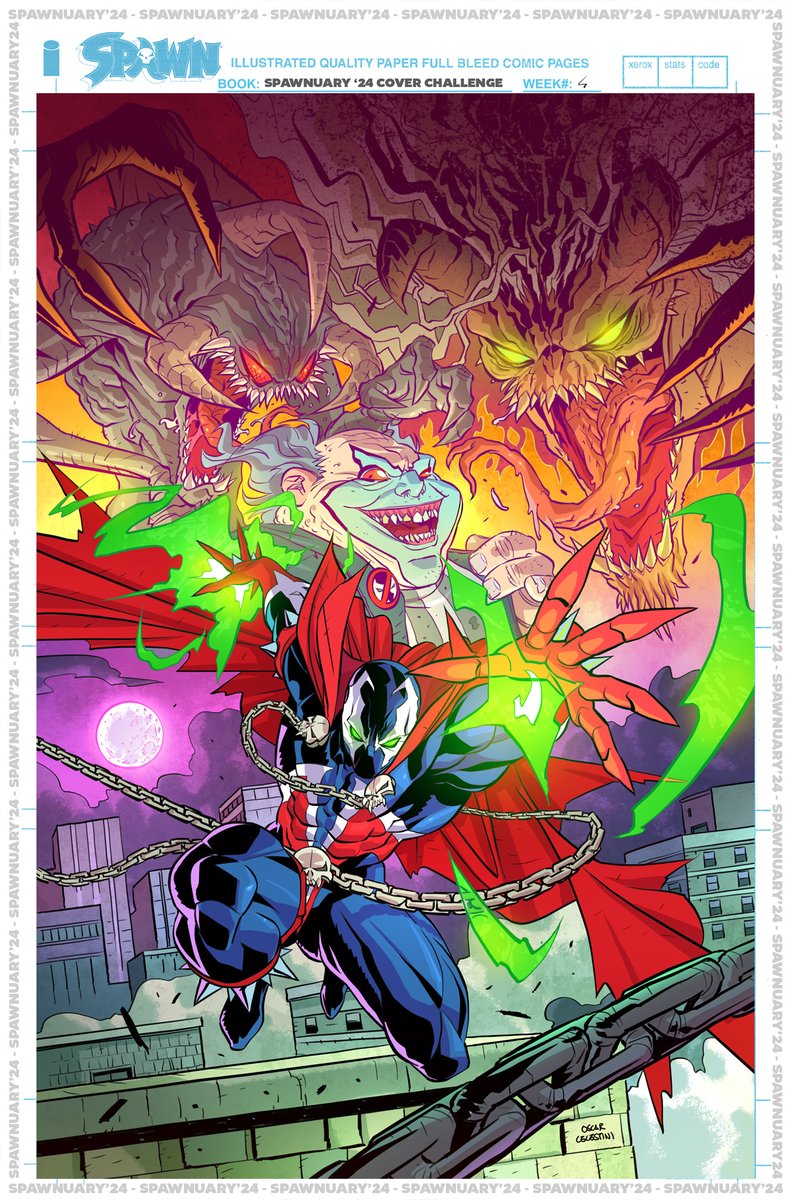 Oscar Celestini (@oscarcelestini) on Twitter photo My entry for #spawnuary challenge done! Do you like it? On my instagram post you can see also some details and black and white version. Thank you for everithing master Todd! #spawn <a href="/Todd_McFarlane/">Todd McFarlane</a> My entry for #spawnuary challenge done! Do you like it? On my instagram post you can see also some details and black and white version. Thank you for everithing master Todd! #spawn <a href="/Todd_McFarlane/">Todd McFarlane</a>