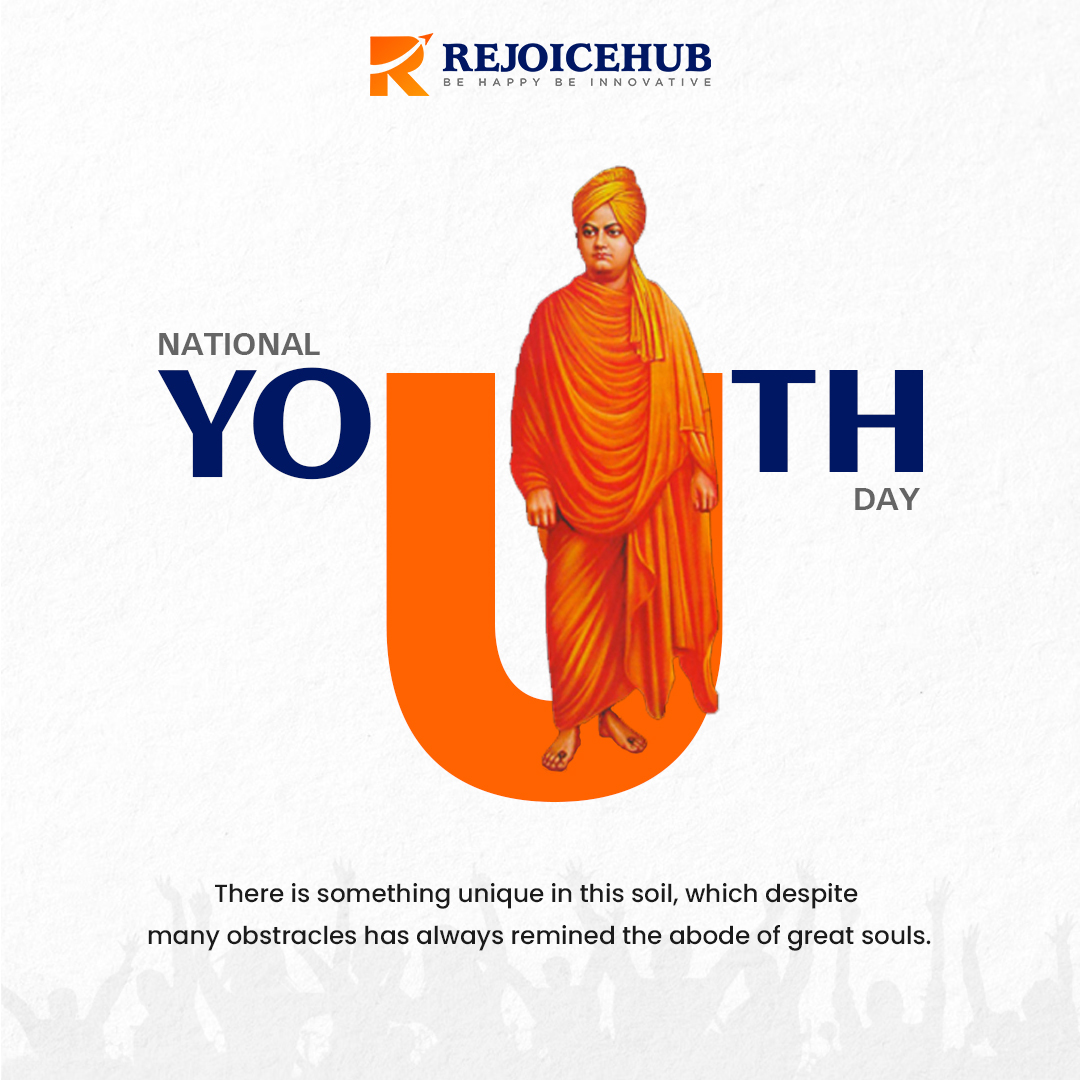 As we celebrate National Youth Day,
let's fuel the flames of passion, purpose, and potential.
Together, we forge a path toward a brighter tomorrow.
.
.
#YouthEmpowerment #NationalYouthDay #YouthPower #EmpowerChange #InspireProgress #SwamiVivekananda #rejoicehubllp