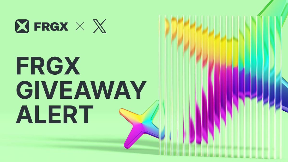 FRGXfinance's tweet image. 🔥 FRGX #GIVEAWAY ALERT 🔥

Are you ready?
📌 Follow @FRGXfinance 
📌 Repost this post
📌 Leave your comment + tag 3 of your friends
📌 Have at least 10 followers

🗓 Start: Jan 11, 14:00 UTC
🗓 End:  Jan 12, 14:00 UTC

🎁 2,000 $FRGX up for grabs!
🏆 5 winners [1,000 $FRGX, 400…