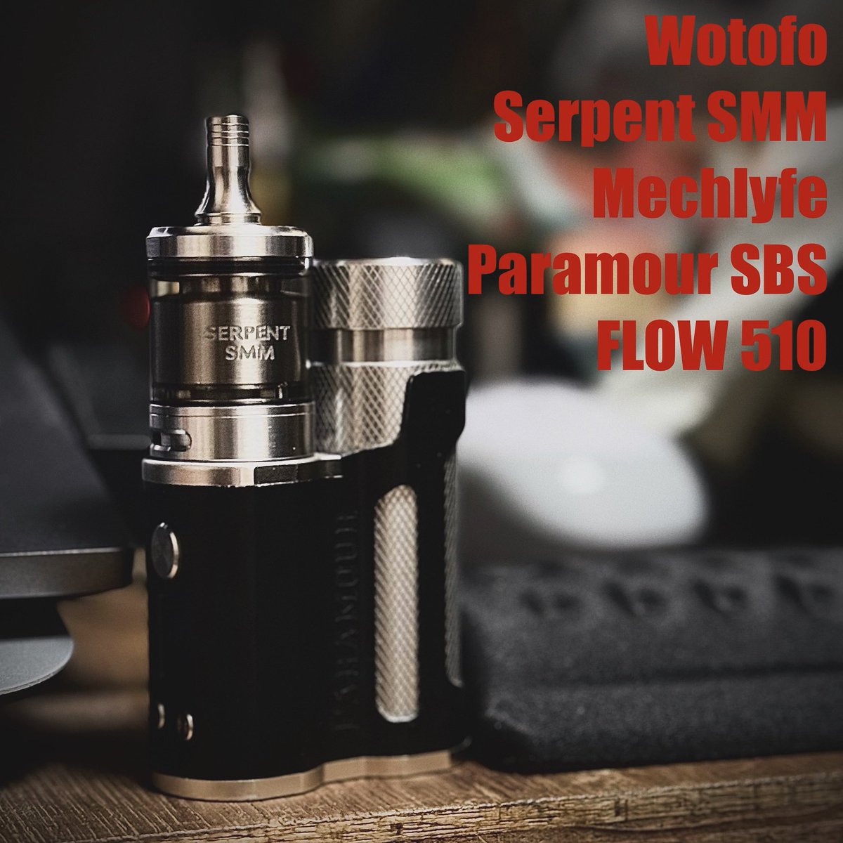 Rakumaru77's tweet photo. #vape #wotofo #serpentsmm #mechlyfe #paramoursbs #フレキチ #flow510 https://t.co/wZz5rAkPJh