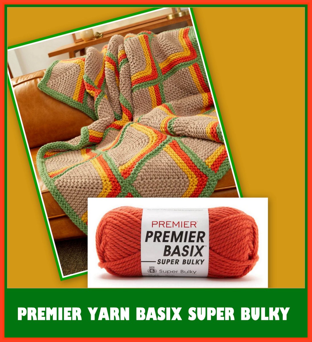 SaraSachCrochet's tweet photo. PREMIER YARN - PREMIER BASIX SUPER BULKY - 20 colors
100% Acrylic #6 Super Bulky Weight
CLICK THIS LINK: https://t.co/bYwsgYuFK3
#premieryarn #makeitpremier #premierbasix #superbulky6 #sosoftandsquishy https://t.co/DLtkgwnICc