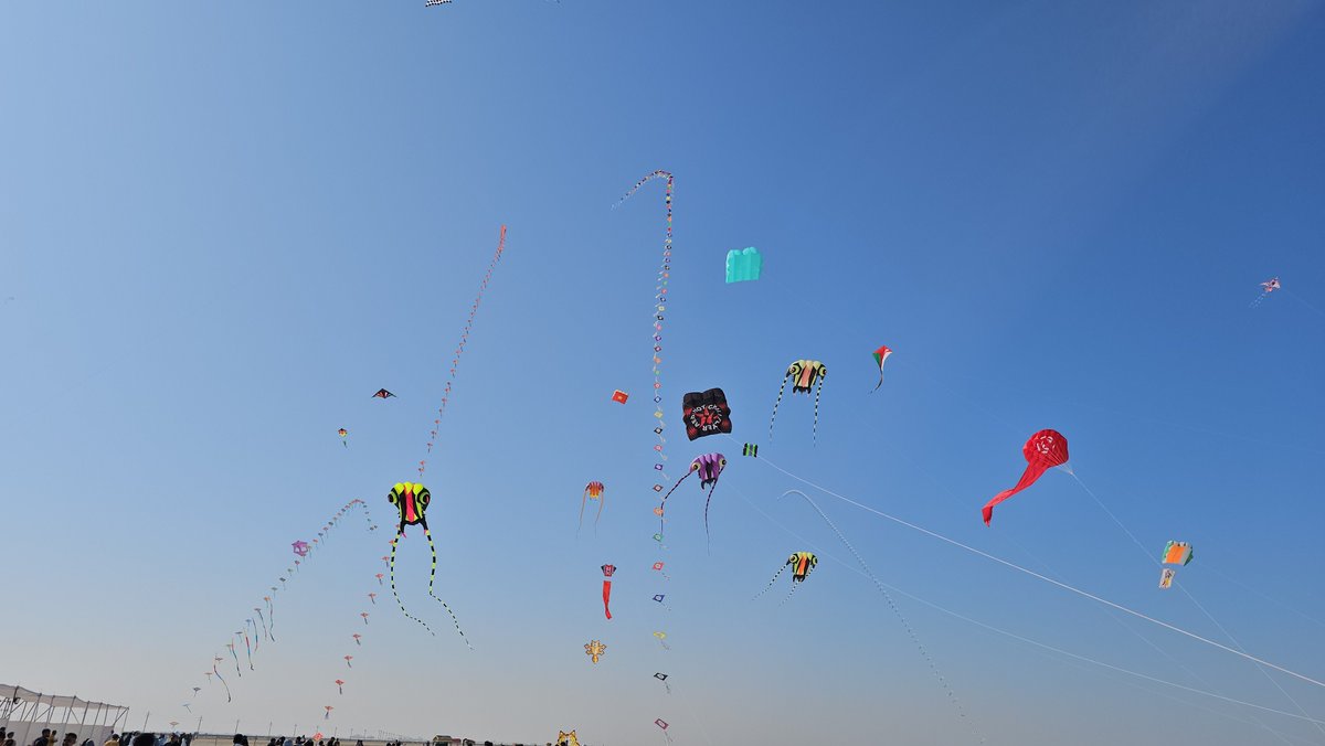 International Kite Festival 🪁
#RannUtsav