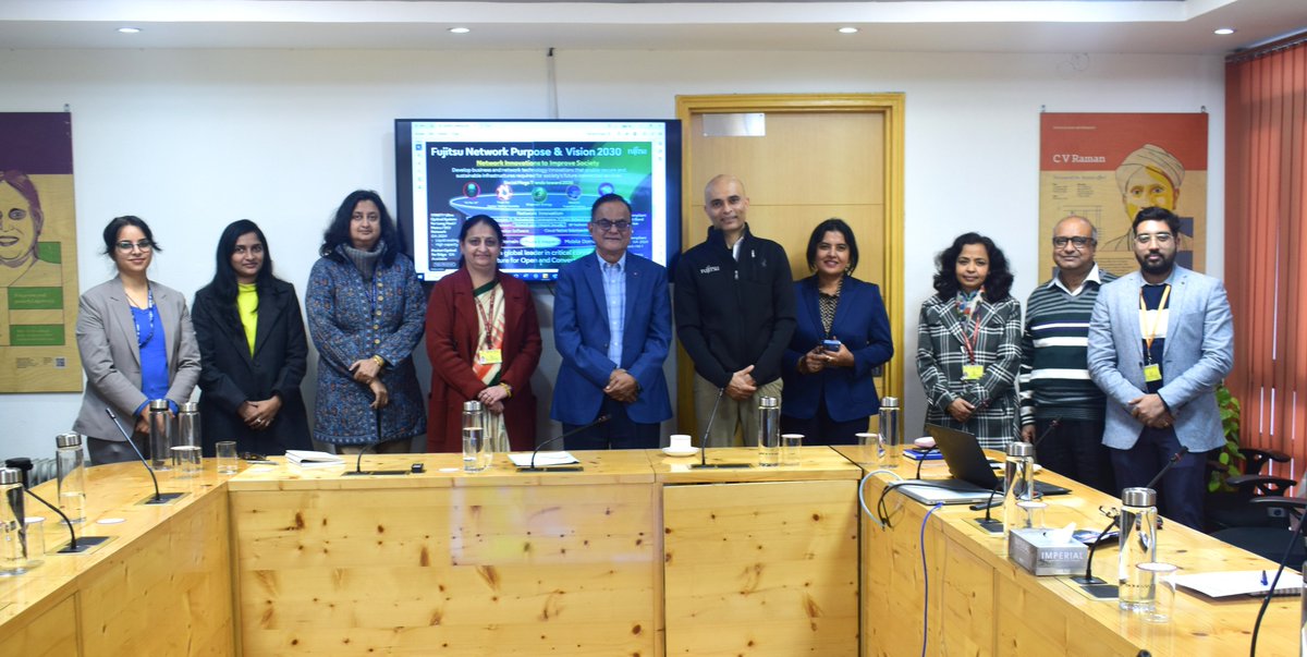 Mr. Vivek Mahajan, Global CTO <a href="/Fujitsu_Global/">Fujitsu Global</a> &amp; delegates accompanying him met Prof. Ajay Kumar Sood, Principal Scientific Adviser to GoI <a href="/PrinSciAdvGoI/">Principal Scientific Adviser, Govt. of India</a> to deliberate on prospect of collaboration for enhancing R&amp;D ecosystem of India to promote sustainable digital transformation.