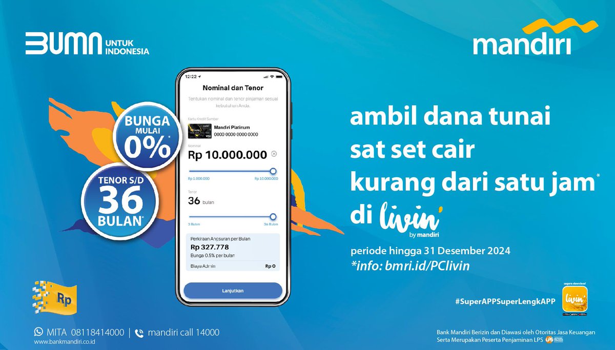 mandiri kartu kredit tweet media