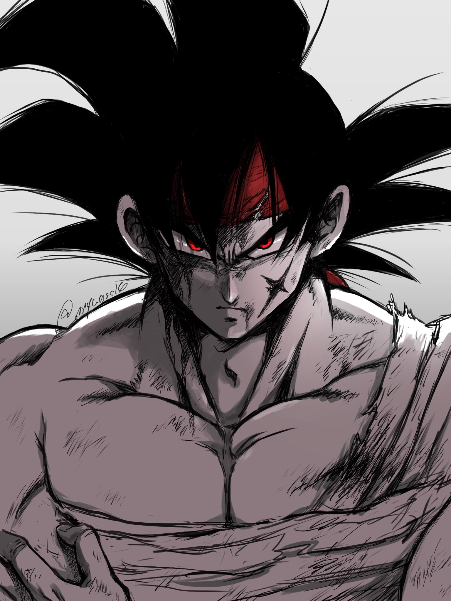 Goku - Ultra Instinct - Dragon Ball Super by 神山すむ