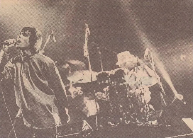 #OTD in 1989 The Stone Roses play Alexandra Palace

Band lineup:
Ian (vocals)
John (guitar)
Mani (bass)
Reni (drums, backing vocals)
Cressa (on-stage guitar effects technician)