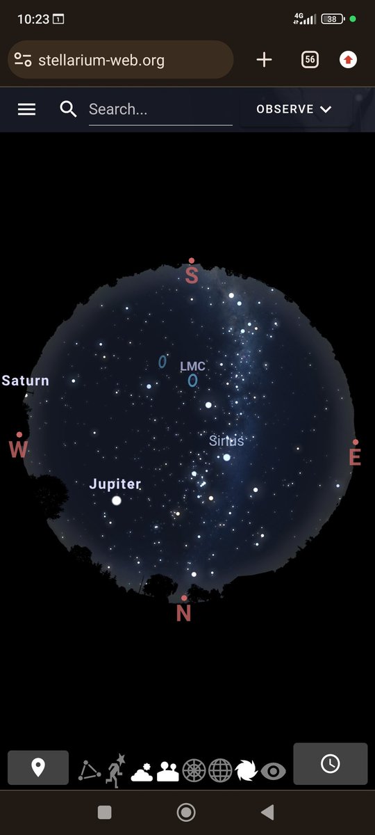 Hoy tenemos Luna Nueva. Buena época para observación de cielo profundo.
#astronomía #luna