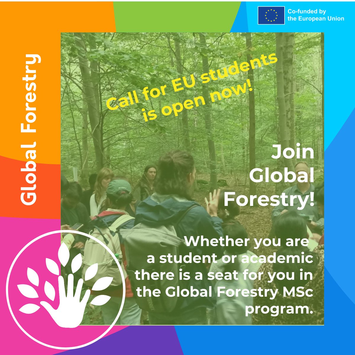 The Application period for the GLOFOR Master programme for EU-students has just opened, deadline will be March 1 2024.
Access the application platform here: unipd.link/iITXbG
Very soon we will organise a worldwide webinar to meet interested prospective students
Stay tuned!