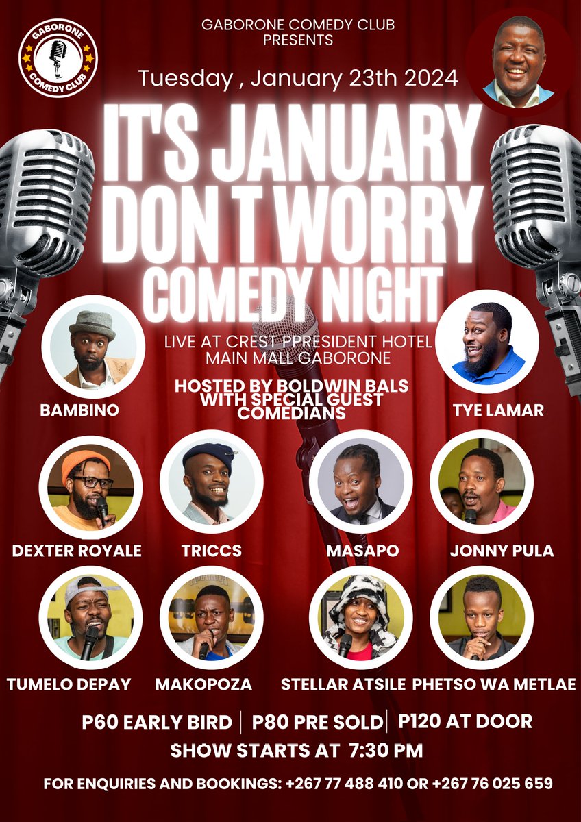 Early bird tickets are limited