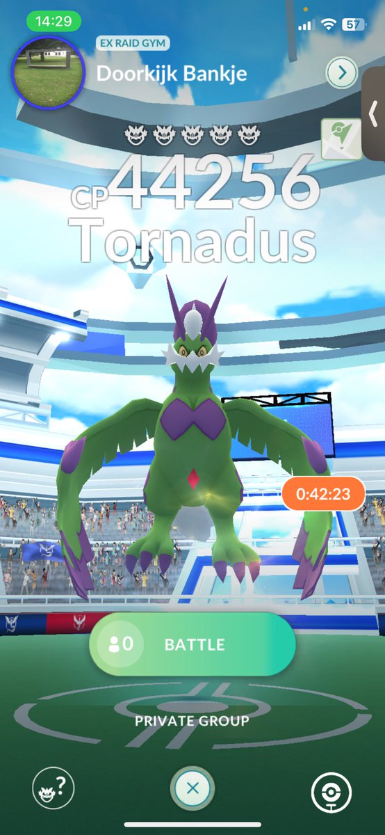 DemyFenty's tweet photo. Need 2 more to go! Add me! 852054132594 Tornados raid! #pokemongo #tornadusraid #Pokemongoraid 852054132594 https://t.co/3JL5WIUWes