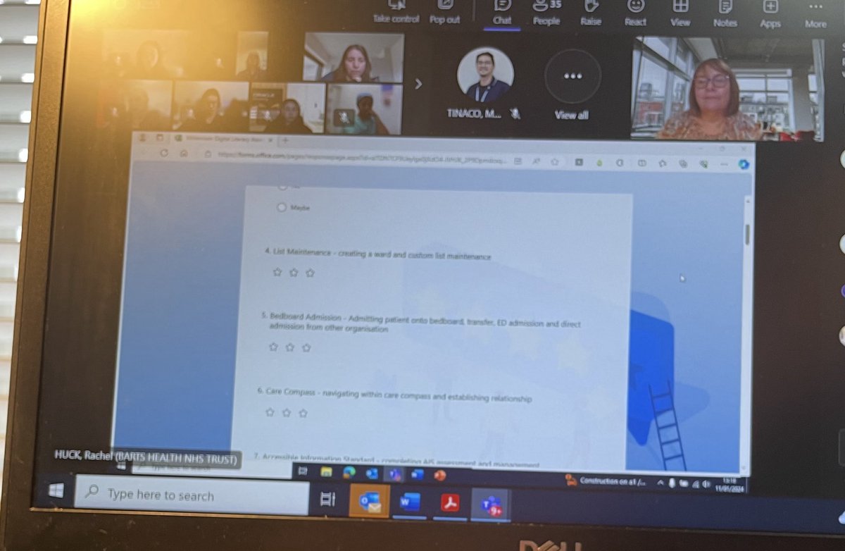 louisechicks1's tweet photo. @BHWeConnect #AdvancedSuperUsers for Critical Care & Periop Nurses hearing from @ERu55o and the #LeadInformaticsNurses @phili_reynolds @rodaluztrinidad #CharlieT assessing digital skills. Gr8 to have change and project team advancing skills 👏👏#Nurses 💚 https://t.co/TBbqSnt78T