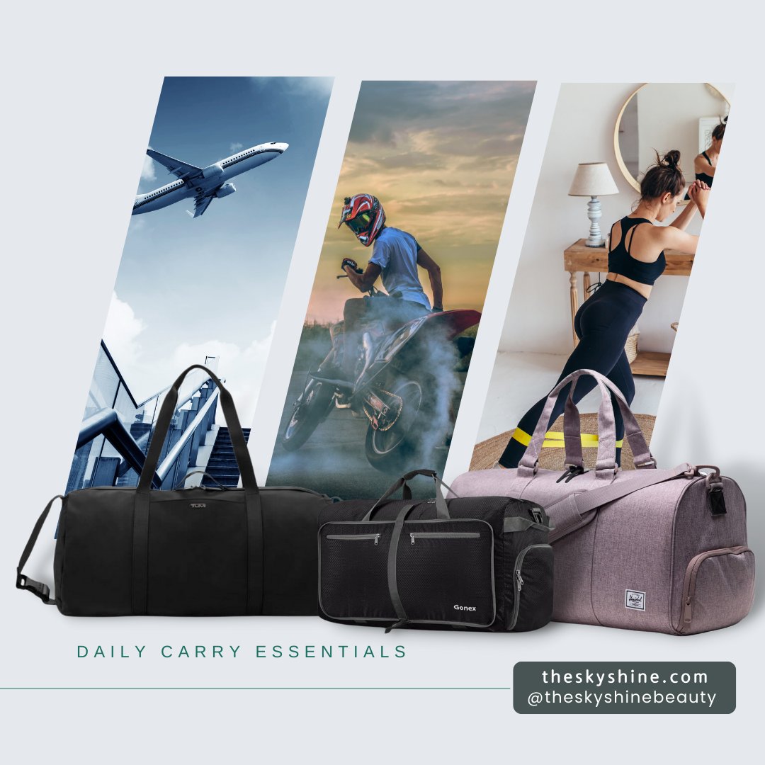 SkySnineStudio's tweet photo. Carry in Style: The 3 Best Duffel Bags for Daily Use🧡
#StylishDuffels #EverydayCarry #VersatileLuggage #UrbanCarry #DuffelBagStyle # DailyFashion #PracticalElegance #OnTheGoStyle #tumi #Herschel #Gonex #travelbags #foldablebags
Read more👇👇
https://t.co/JaURFDtWYH https://t.co/iGgl5O9AOE