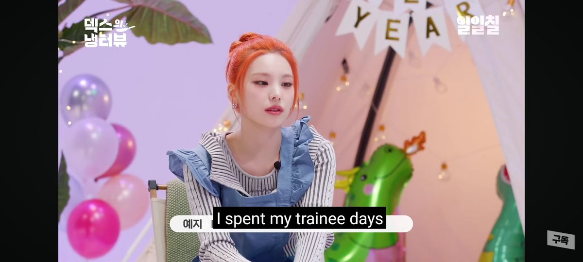 jiniyun_'s tweet image. Yeji is probably talking about Jini here 🥺 it makes sense more since they&apos;re roommates