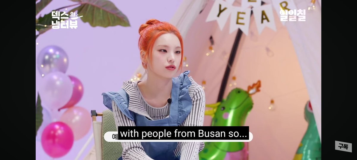 jiniyun_'s tweet image. Yeji is probably talking about Jini here 🥺 it makes sense more since they&apos;re roommates