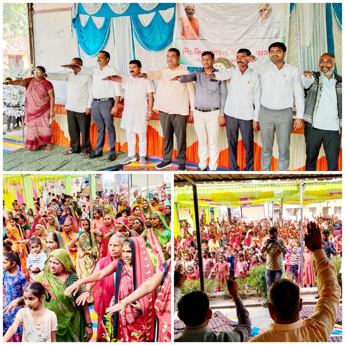 BJPKiritsinh's tweet photo. કાર્યક્રમમાં બાંધકામ સમિતિ જિલ્લા પંચાયત અમદાવાદના ચેરમેન શ્રી ઈશ્વરભાઈ મકવાણા, અમદાવાદ જિલ્લા ભાજપના મંત્રી શ્રી ભરતભાઈ મેર, બાવળા તાલુકા પંચાયતના પ્રમુખ શ્રી સિધ્ધરાજસિંહ સોઢા, ઉપપ્રમુખ શ્રી અંકિતભાઈ ગોહિલ, બાવળા તાલુકા સંગઠનના પ્રમુખ શ્રી ચેતનસિંહ ગોહિલ, બાવળા તાલુકા ++ https://t.co/BNIj0NSQm9
