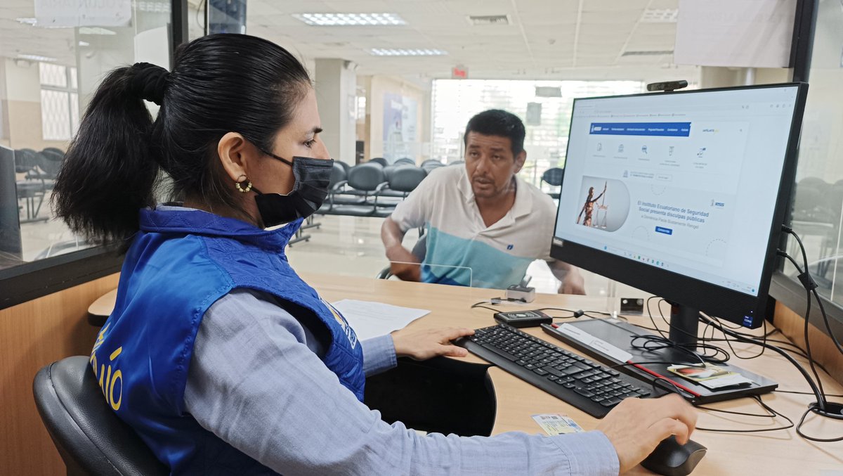 IESSGuayas's tweet photo. Horarios de los Centros de Atención Universal del @IESSGuayas:

✅Dirección Provincial: 8:00 a 16:00
💻Agencia Sur (Registro Civil): solo con turnos en línea de 8:00 a 16:00

👩🏻‍💻De 8:00 a 17:00 en nuestros CAU de:
•Mall el Fortín
•Sonesta 
•Urdesa
•Alborada
•Durán https://t.co/nmfRY0sNPP