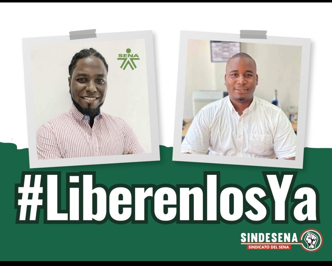 melascap's tweet photo. #LiberenlosYa Exigimos la liberación inmediata de los funcionarios del Sena y de la Registraduría. @petrogustavo . https://t.co/1KD6YoLr9Z