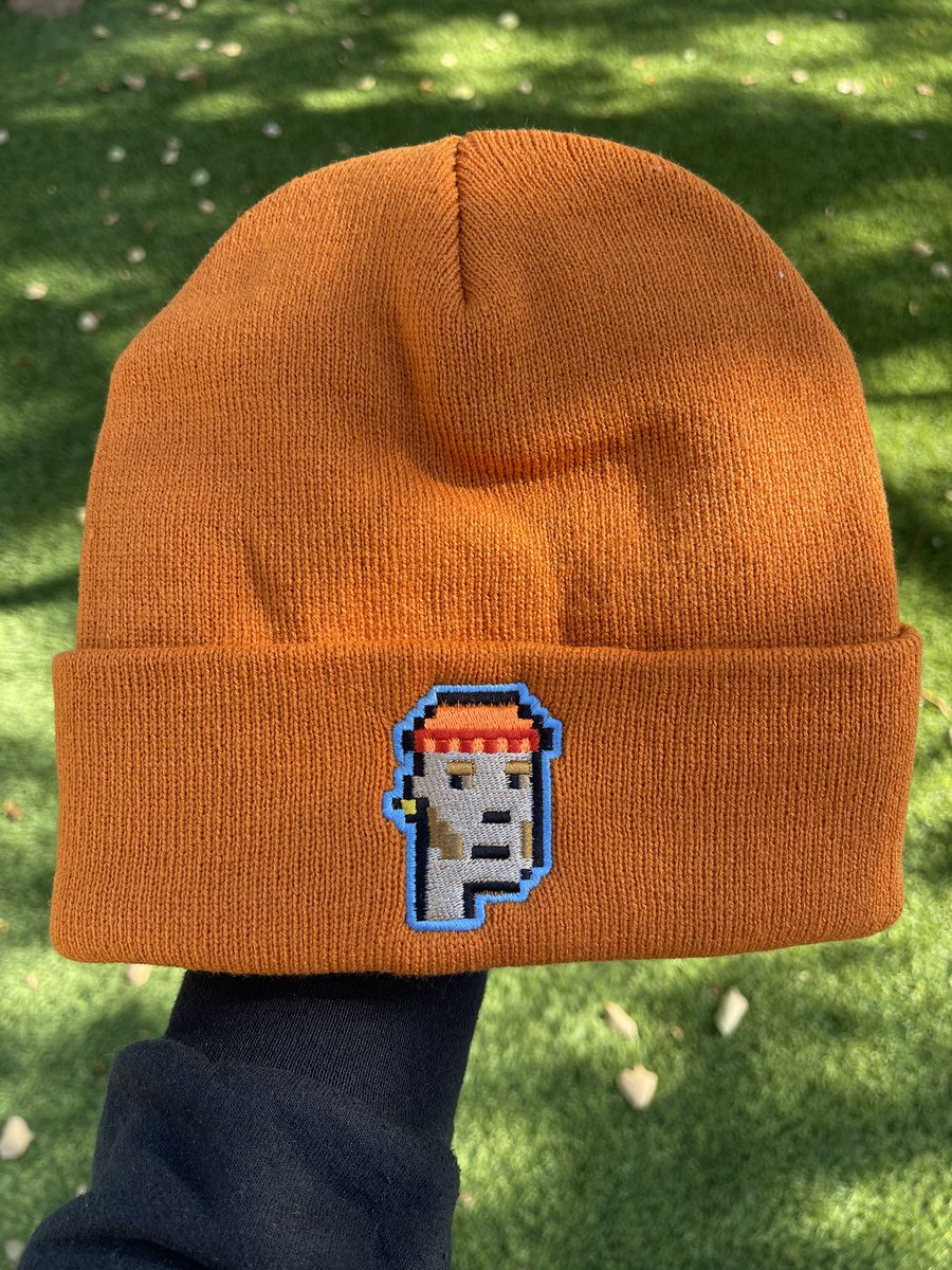 Big shout out to <a href="/BoredEmbroider/">Bored Embroider | 🧵🪡</a> for bringing my vision to life for <a href="/cryptopunks/"></a> #2079 

Great customer service throughout and fair pricing for embroidery. 

Def recommend hitting him up for your custom merch needs. #MadeByApes