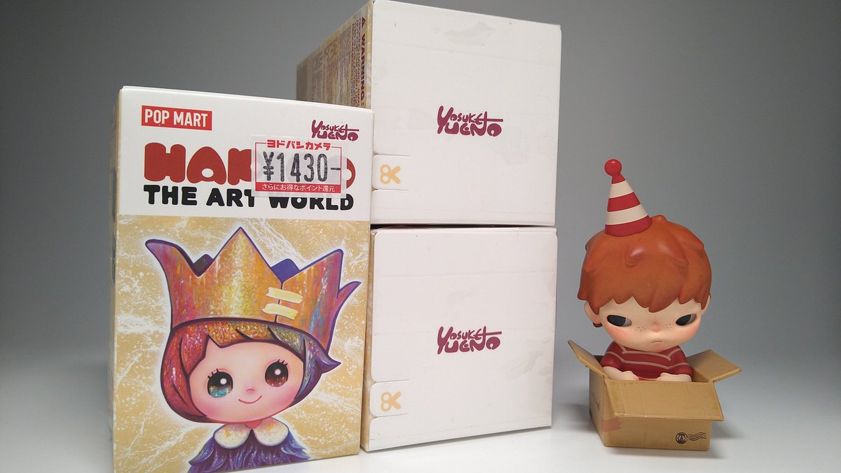 Toy_Mix_Photo's tweet image. #POPMART
#HAPICO
“HAPICO The Art World Journey”を3ピース開封
大本命の“THE CROWN”を引き当てられて大満足
“MELTING”はねんどーる化出来そうなサイズ感してるけど
被りでもないのに穴開ける勇気は無い
“ANGEL-LILY”も嬉しいけれど片方だけだと寂しいので
“ANGEL-IGGY”が欲しくなるね