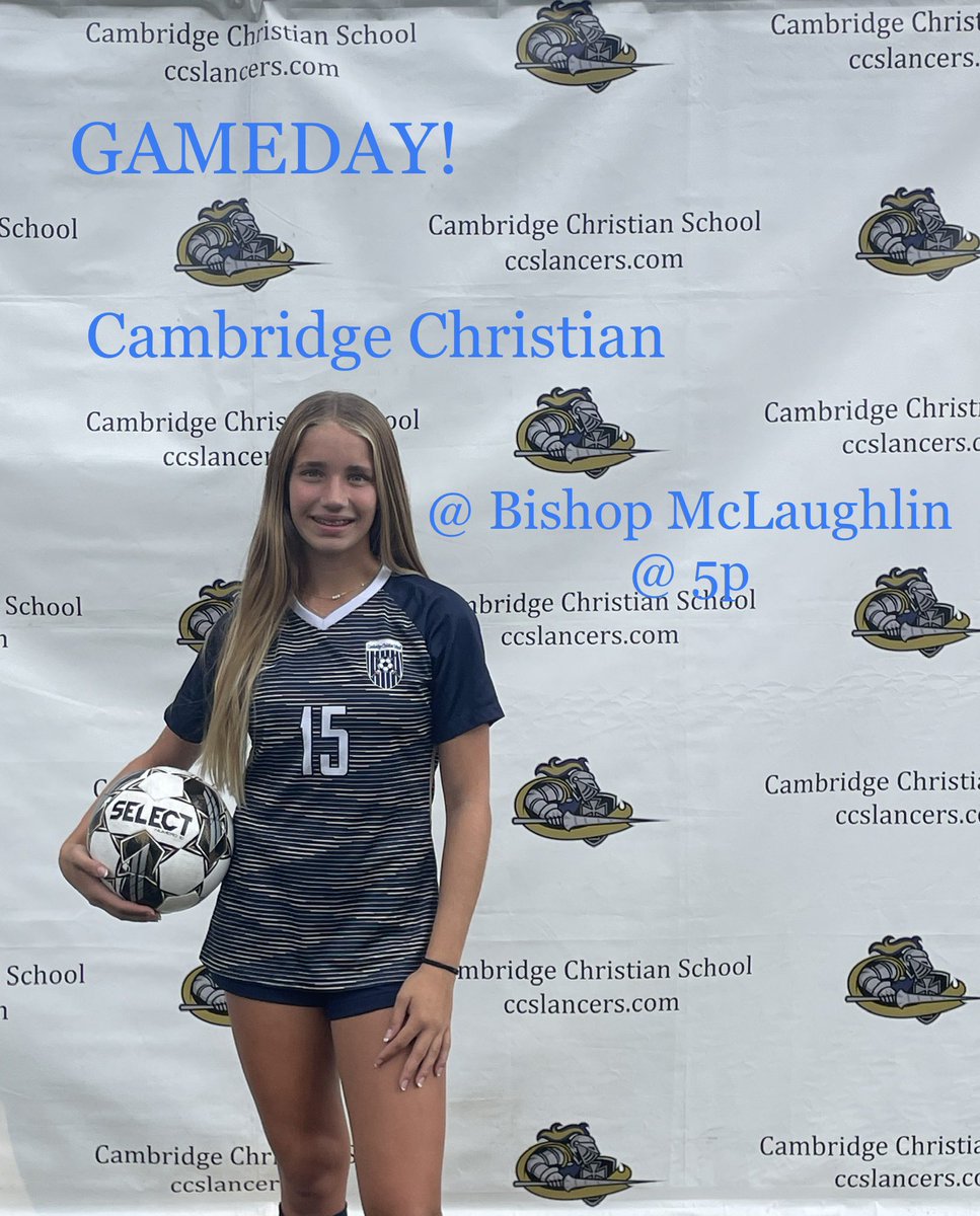 GAMEDAY! Cambridge Christian at Bishop McLaughlin @ 5pm.#Esther #Ambition #Family #Encourage #Unashamed #Humility #Develop #Grateful  Tickets-gofan.co/event/1326556?… <a href="/CCSLancers/">Official Account-Cambridge Christian Athletics</a> <a href="/Biggamebobby/">Bob Putnam</a> <a href="/JGuthrieTampa/">Jarrett Guthrie</a>