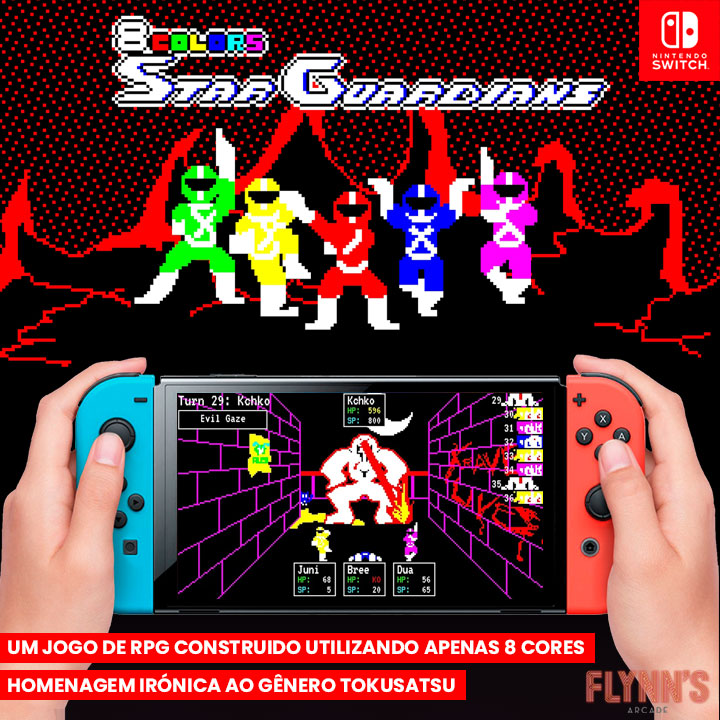 danielreen's tweet photo. #SORTEIO🎉 #GIVEAWAY
"8-Colors Star Guardians" chega hoje no Nintendo Switch e recebi 3 chaves para vocês. Pra participar:

- Me segue + @FlynnsArcades
- 🔄+💙
- Comente esse tweet com um GIF ou foto de qualquer tokusatsu. Solto as chaves amanhã (12/01) https://t.co/svjwYWqofb