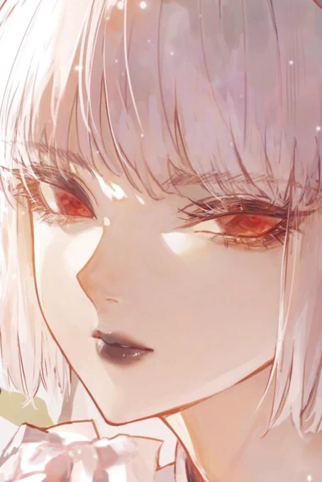 ちなみに新刊表紙の婦長は鼻とお目目が本当に綺麗に描けたからみてほしい。 お目目に吸い込まれる〜〜〜