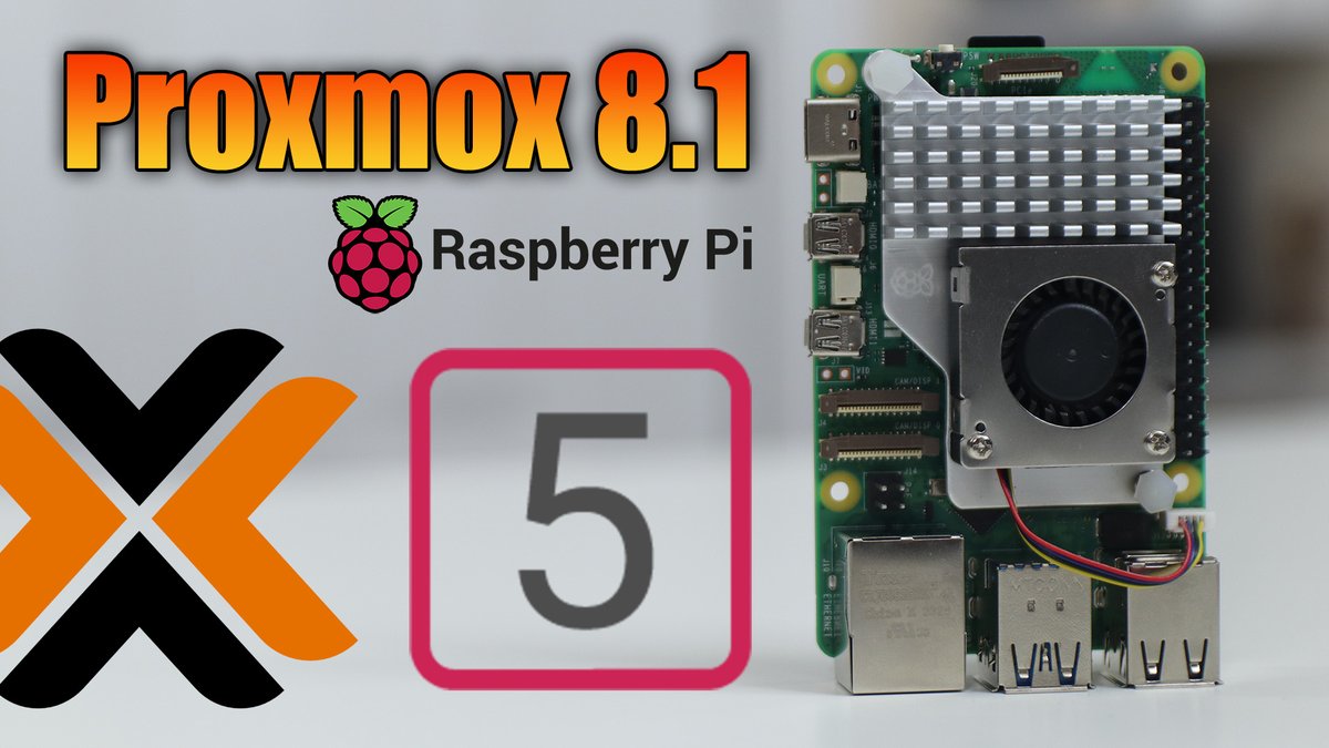 checking out and installing proxmox 8.1 on raspberry pi 5!!! #homelab #raspberrypi youtu.be/oe1_JVl63a0