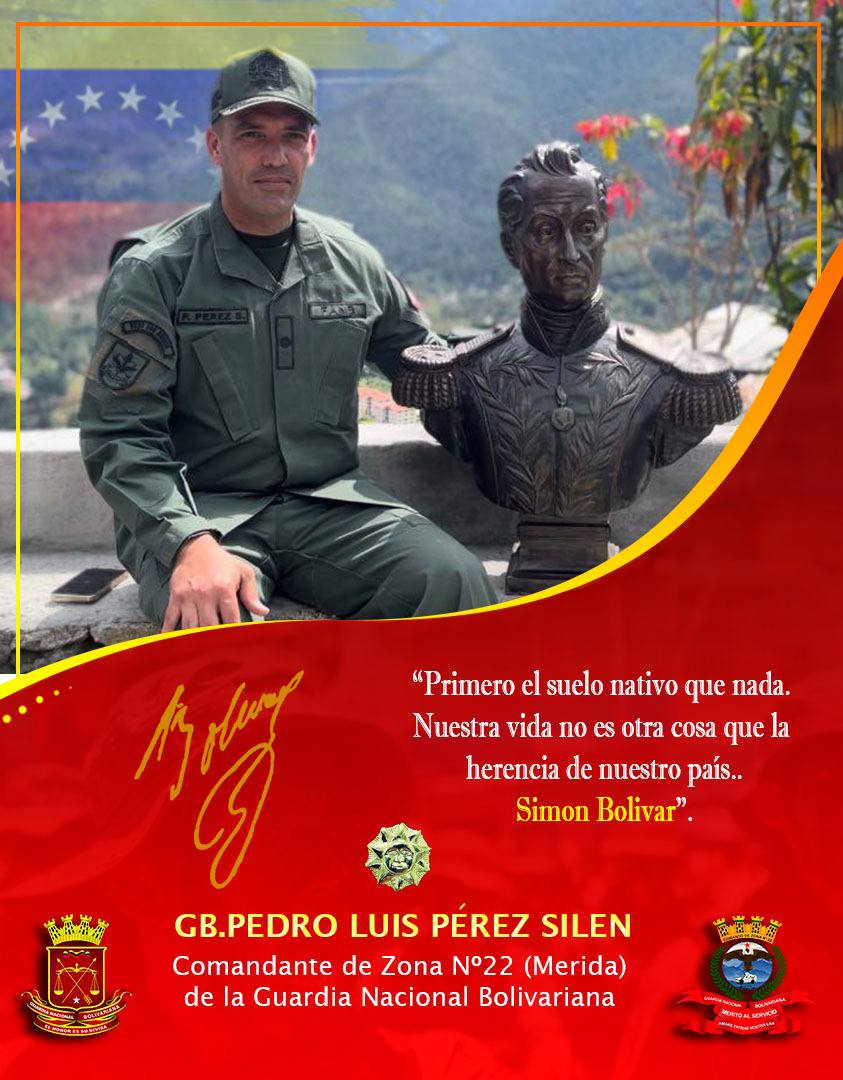 MeridaSeguraGNB's tweet photo. Primero el suelo nativo que nada. Nuestra vida no es otra cosa que la herencia de nuestro país. 
Pensamiento de nuestro libertador Simón Bolívar.
Padre de la Patria Grande
#11Ene https://t.co/Cr2C1fF1c9