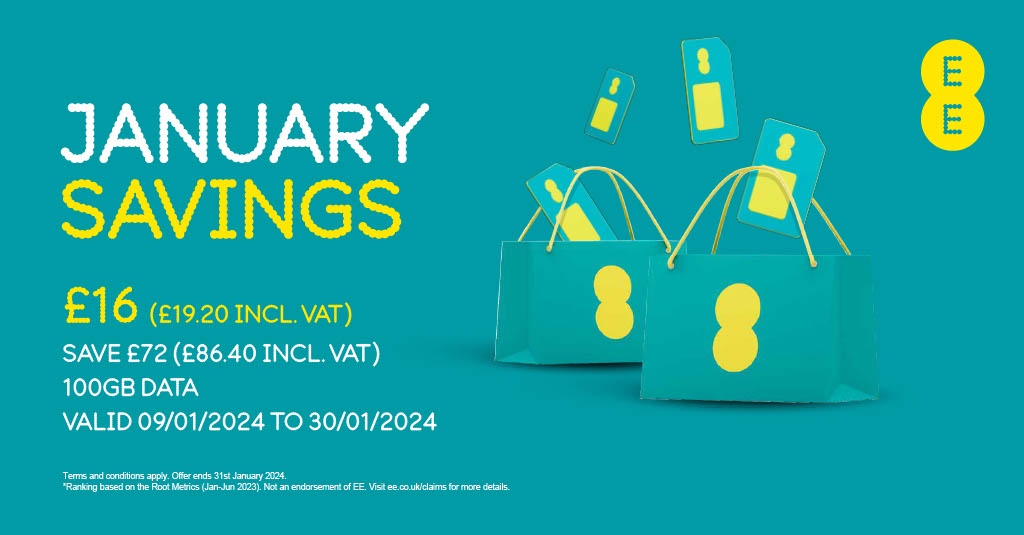global_phones's tweet image. 📢Latest Offer: Get 100GB with a 24-month Business Essential SIM only plan for just £16 per month 📱✨Save £72✨Offer ends 31st January 2024. Call our team 👉 0195 774545 for more information. #SIMOnly #Offer #EE