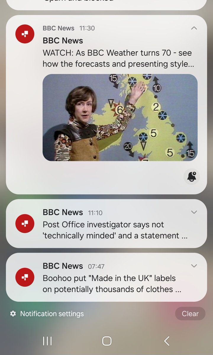 marionmain3's tweet photo. Here are the @BBCNews BREAKING NEWS alerts on my phone this morning.
Who would have thought 70 years of sticky weather clouds warrant a Breaking News alert but the ICJ Hague hearing against Israel doesn't.
#BBCBULLSHIT https://t.co/AlhRaBhVu1