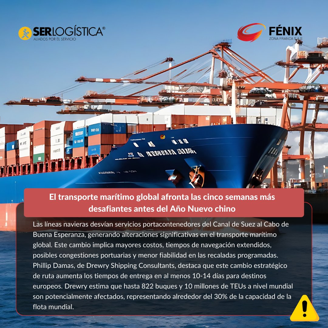 SerlogisticaOTM's tweet image. Importante tener en cuenta la siguiente información! 🚢 #serlogisticaotm #fenixzf #AñoNuevoChino