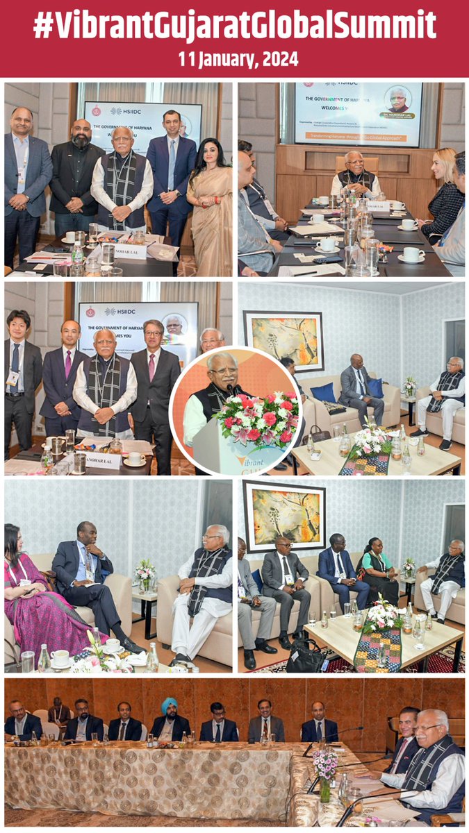 Glimpses of #VibrantGujaratGlobalSummit2024