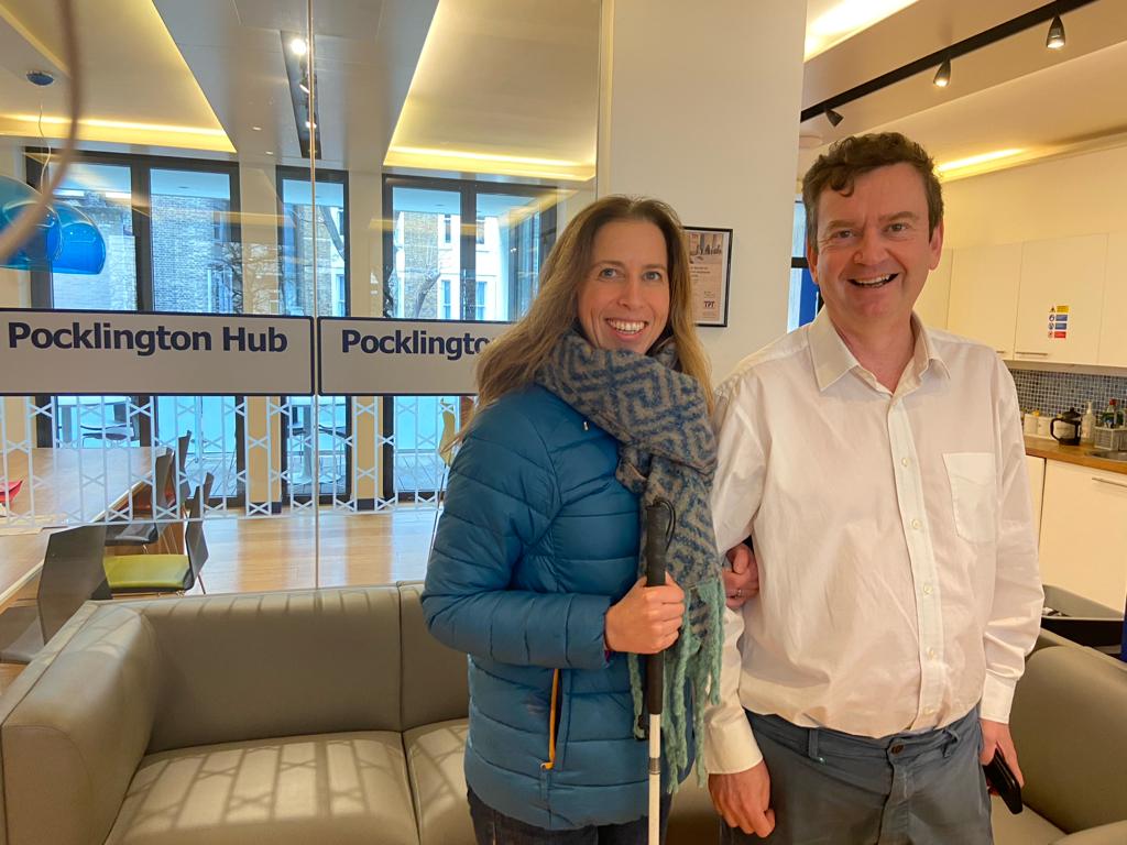 LOOK_UK's tweet photo. Great trip @PocklingtonHub where LOOK CEO Charlotte Carson met @CharlesColquho4 CEO Thomas Pocklington Trust (TPT) to say thank you for TPT's funding support for LOOK's Student Mentoring Programme. Listen to #BBCInTouch for more on our Mentoring programme https://t.co/pTqB3yFuRW https://t.co/OzU3J1dcZj