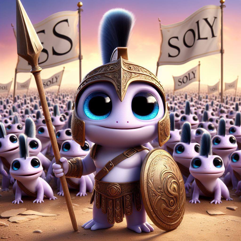 czachor_micha's tweet photo. @MrBigWhaleREAL Yeaah! $SOLY is about to enter Solhalla with that salamander army! Based dev working every day to make that project stronger. Strong community! Get ready! https://t.co/DHSkOoNEnI