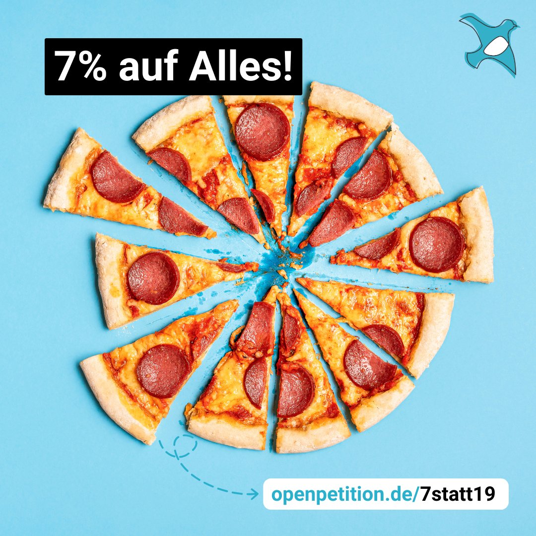 openPetition's tweet photo. “Zum Mitnehmen oder hier Essen?”🍽️ Anfang Januar wurde die Mehrwertsteuer für's Essengehen wieder auf 19% angehoben. Der @DEHOGA_BV findet das unsinnig und fordert eine einheitliche Besteuerung mit 7% - egal ob im Restaurant, Imbiss oder Lieferservice. 
✍️ https://t.co/TkayozSqFx https://t.co/8bugGBWODh