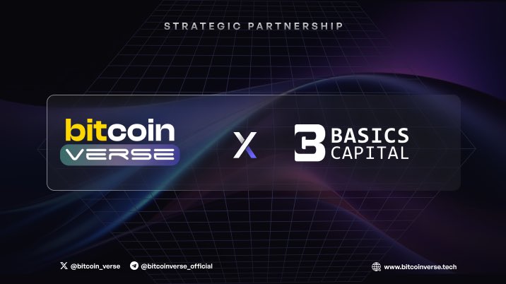BitCoin_Verse's tweet photo. π Thrilled to unveil a game-changing partnership!
BitcoinVerse is teaming up with @BasicsCapital to redefine the landscape of decentralized finance.
Together, we're creating new possibilities and driving innovation in the crypto space. π
#BitcoinVerse #BasicsCapital #CryptoInnovation