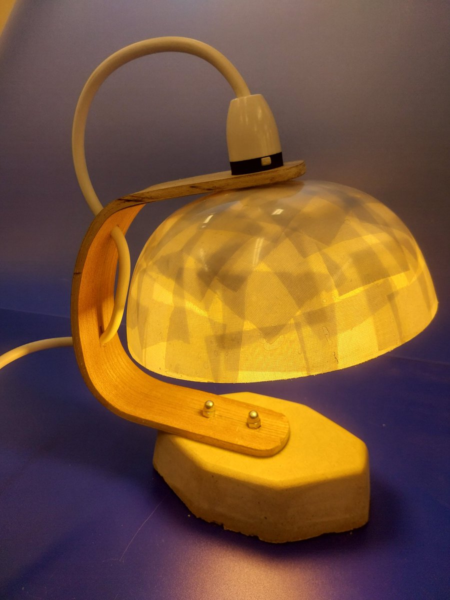 WyedeanDT's tweet photo. Great work by Ebeneezer Siritara Year 12 composite lamp project @6thFormWyedean @WyedeanSchool https://t.co/IpsRZPA4TV