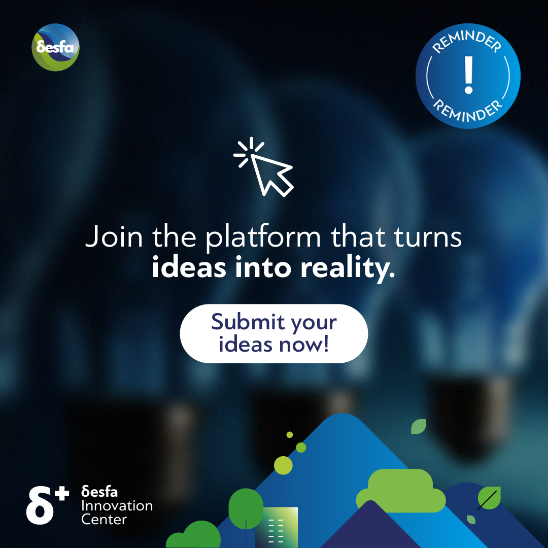 desfa_gr's tweet image. Seize the opportunity to become part of our δ+ acceleration program, by submitting your ideas for our ongoing #call4ideas on #SmartBuilding and #BuildingProcesses
Discover more  ➡️ desfainnovationcenter.desfa.gr