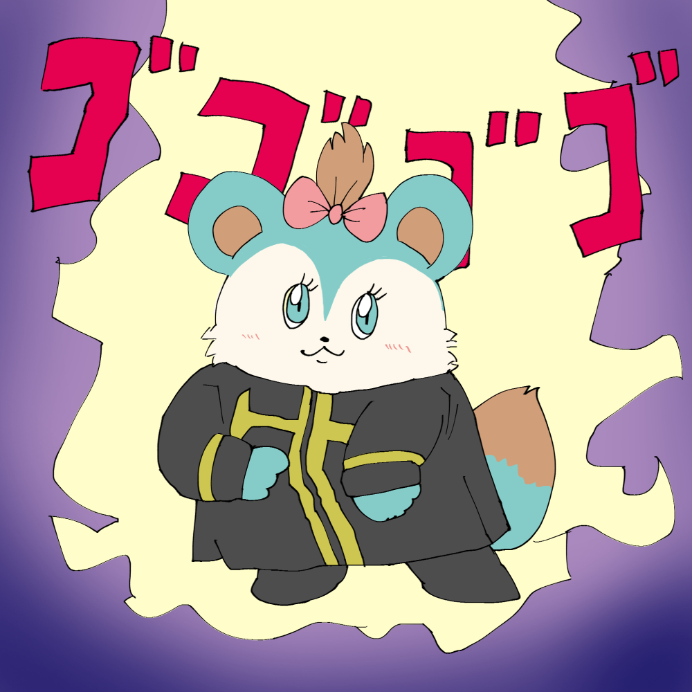 「パッチ神父を描きました」|ロクまＧのイラスト