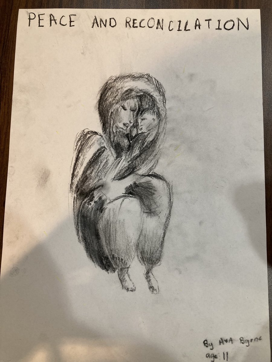 Pure love - pure talent - incredible art work Ava! ⁦<a href="/CofE_Cov/">Diocese of Coventry</a>⁩ ⁦@kairosbutterfly⁩ ⁦<a href="/AmyBills_Edu/">Amy Bills FCCT</a>⁩ ⁦<a href="/aimeetinkler/">Aimée Tinkler FCCT</a>⁩ ⁦<a href="/CoventryMAT/">The Diocese of Coventry Multi Academy Trust</a>⁩ ⁦<a href="/HarrisChaplain/">Wandering Chaplain</a>⁩