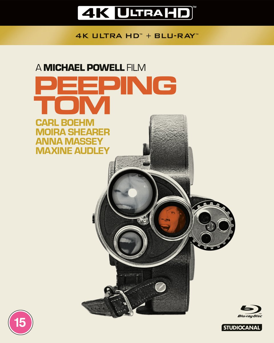 CaveOfCult's tweet photo. COMPETITION TIME!! @StudiocanalUK release the 4K restoration of Michael Powell's iconic serial killer classic PEEPING TOM on Special Edition UHD, Blu-ray and DVD from 29th January.We have a UHD copy to giveaway to one lucky winner! Like,Follow,Repost to enter! @EmfoundationPR https://t.co/6DPxNsfask