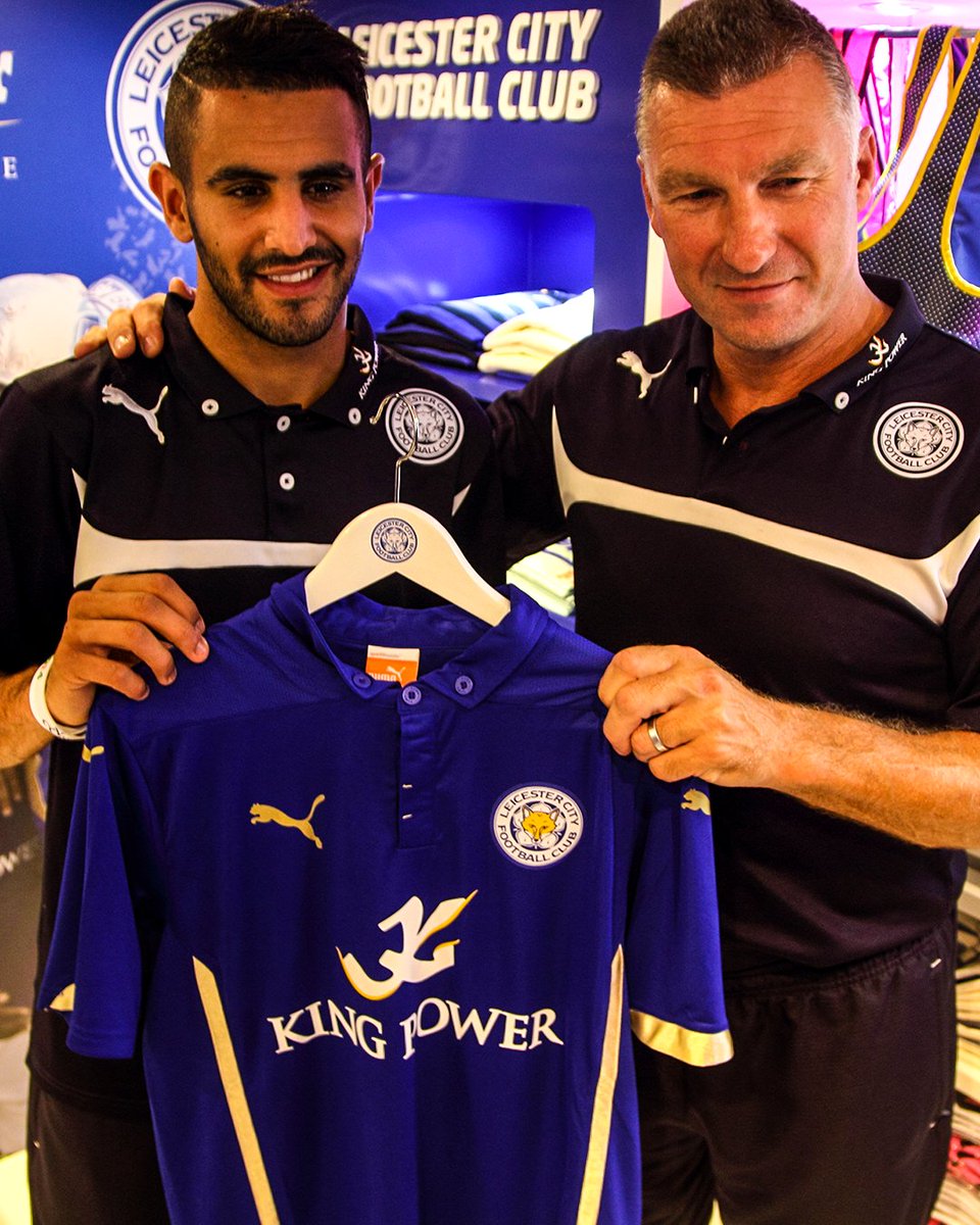 brfootball's tweet photo. It's been 10 years since Leicester signed a little-known winger named Riyad Mahrez for $600K from Ligue 2 side Le Havre. 

Two years later he was PFA Players' Player of the Year and won the Premier League in one of the greatest stories the league has ever seen 💙 https://t.co/JWgg55T5TA