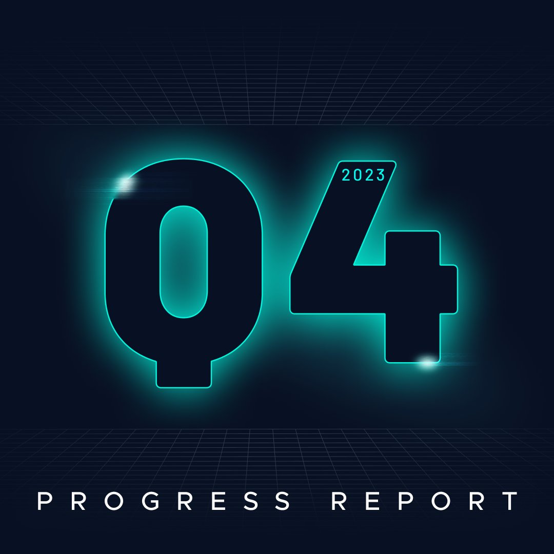 iota's tweet photo. The #IOTA Foundation ended 2023 with a bang 🎆 Read all about Q4's progress including the launch of @shimmernet's #ShimmerEVM, the creation of the first-ever DLT Foundation in 🇦🇪, IOTA 2.0's Education campaign, &amp; many more engineering &amp; research updates 🔗https://t.co/4ekzEh4le2 https://t.co/j3unqHeOov