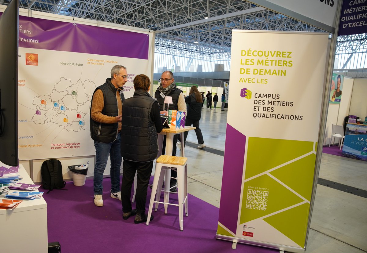 CampusMti's tweet photo. 🚀 Le @CampusMti  est ravi de participer à #Infosup avec les CMQ de l'@actoulouse! 
Explorez la filière dynamique de la mobilité intelligente et découvrez les opportunités de formations et d'emplois. 
Notre équipe est là pour vous guider dans la construction de votre avenir. 🌐💼 https://t.co/SXVucVuPZN