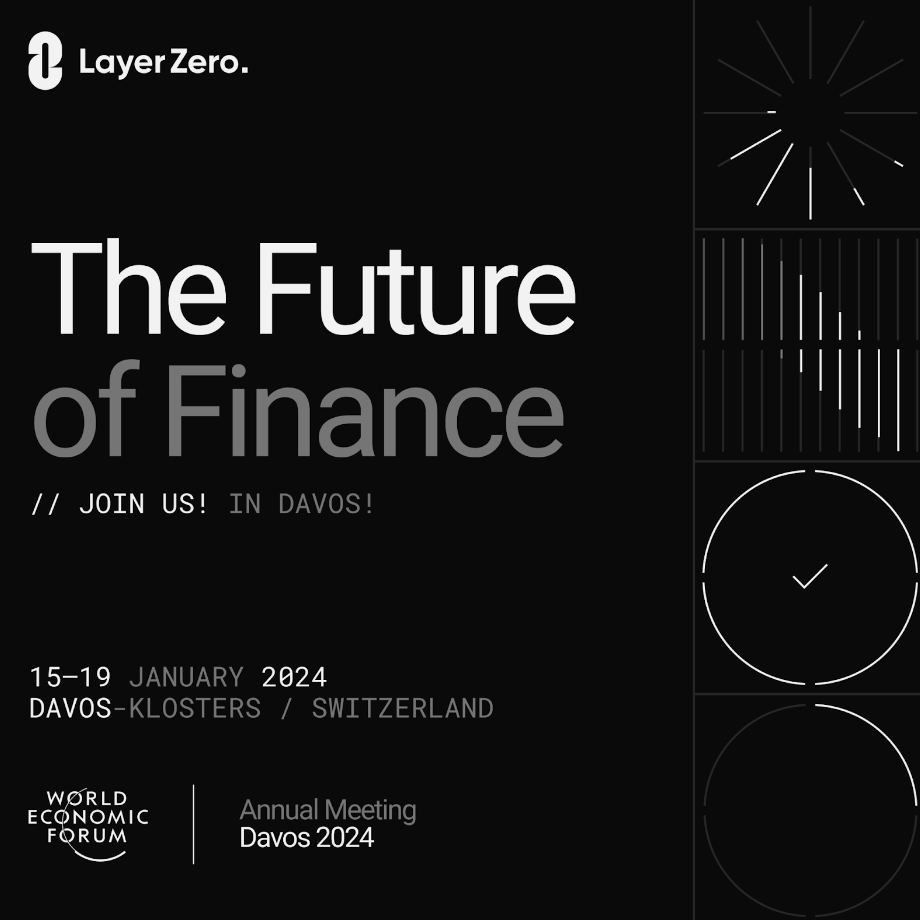 LayerZero (@layerzero_core) on Twitter photo Join LayerZero Labs and special industry thought leaders <a href="/ErikVoorhees/">Erik Voorhees</a>, <a href="/PrimordialAA/">Bryan Pellegrino (臭企鹅)</a>, <a href="/ronitA380/">Ronit Ghose</a>, <a href="/navroopsahdev/">Navroop Sahdev</a>, and others over breakfast at Web3 Hub Davos at the World Economic Forum to explore how digital assets will reshape modern finance! Join LayerZero Labs and special industry thought leaders <a href="/ErikVoorhees/">Erik Voorhees</a>, <a href="/PrimordialAA/">Bryan Pellegrino (臭企鹅)</a>, <a href="/ronitA380/">Ronit Ghose</a>, <a href="/navroopsahdev/">Navroop Sahdev</a>, and others over breakfast at Web3 Hub Davos at the World Economic Forum to explore how digital assets will reshape modern finance!