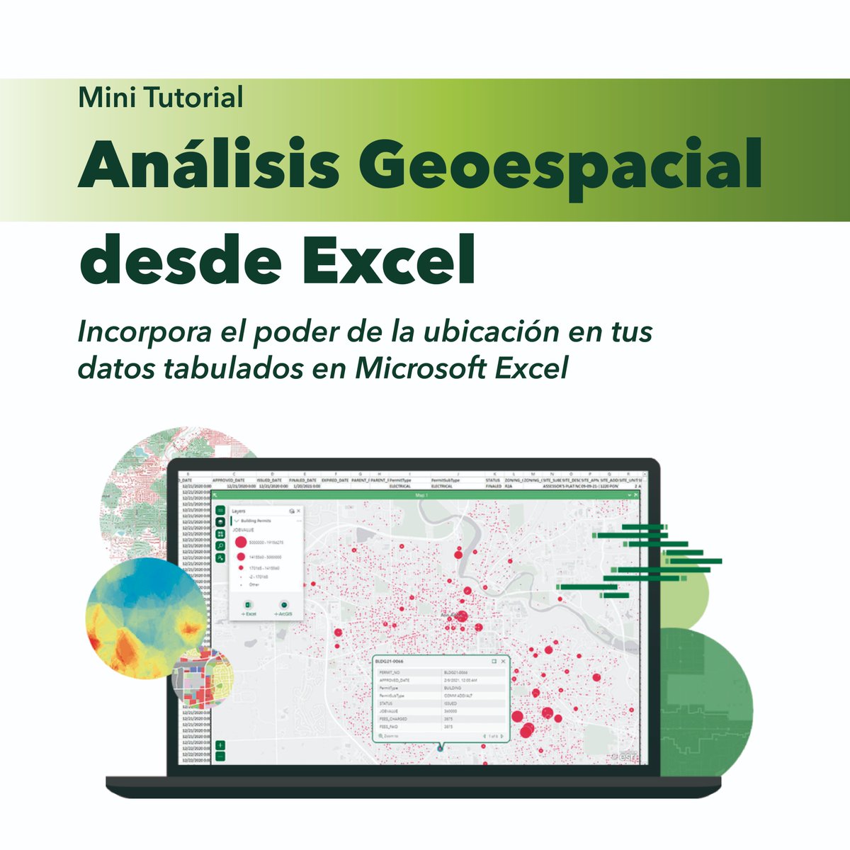 EsriChile's tweet image. [Mini Tutorial] Aprende a realizar análisis geoespaciales desde Excel con ArcGIS 🌟👏🏻
StoryMap Completo 👉shorturl.at/xzLPW
#minitutorial #tutorialgratis #arcgis #excel #analisis #geoespacial #gis #sig #sistemasdeinformacióngeográfica