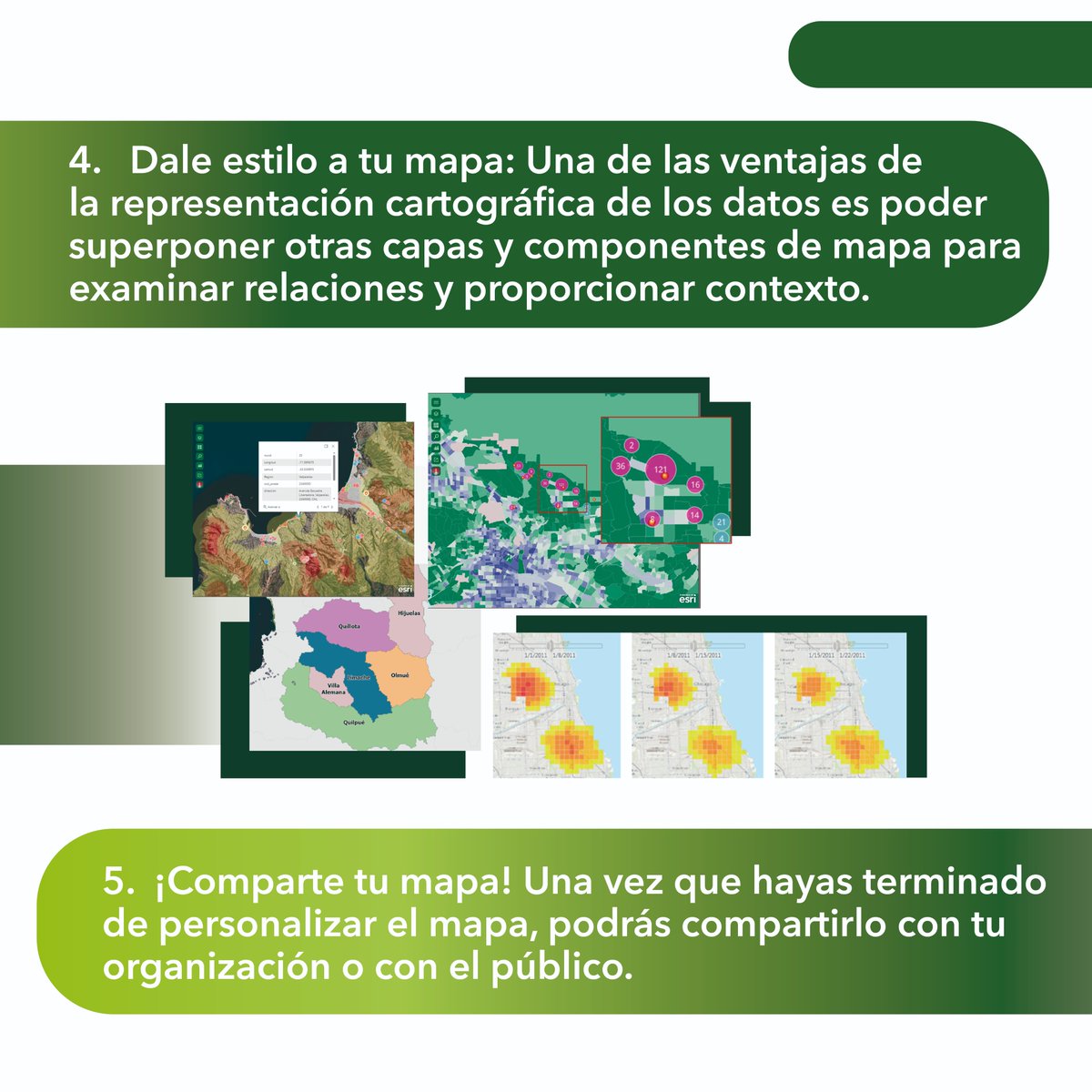 EsriChile's tweet image. [Mini Tutorial] Aprende a realizar análisis geoespaciales desde Excel con ArcGIS 🌟👏🏻
StoryMap Completo 👉shorturl.at/xzLPW
#minitutorial #tutorialgratis #arcgis #excel #analisis #geoespacial #gis #sig #sistemasdeinformacióngeográfica