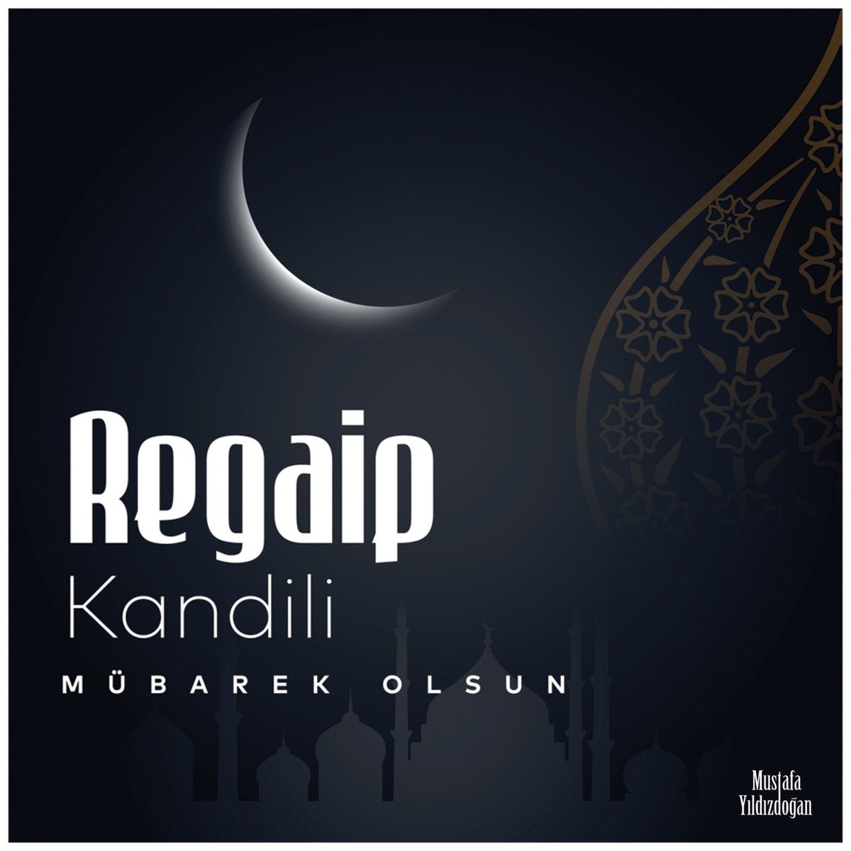 myildizdogann's tweet photo. Kandilimiz mübarek olsun. 

Dindir Allah dindir Allah 
Dinimiz son dindir Allah 
Mazlumların dertlerini 
Dermanınla dindir Allah  

 #RegaipKandili https://t.co/TGtF7pa9w2