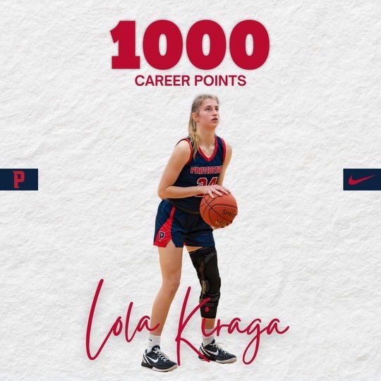 Congratulations to junior guard Karolina Kiraga