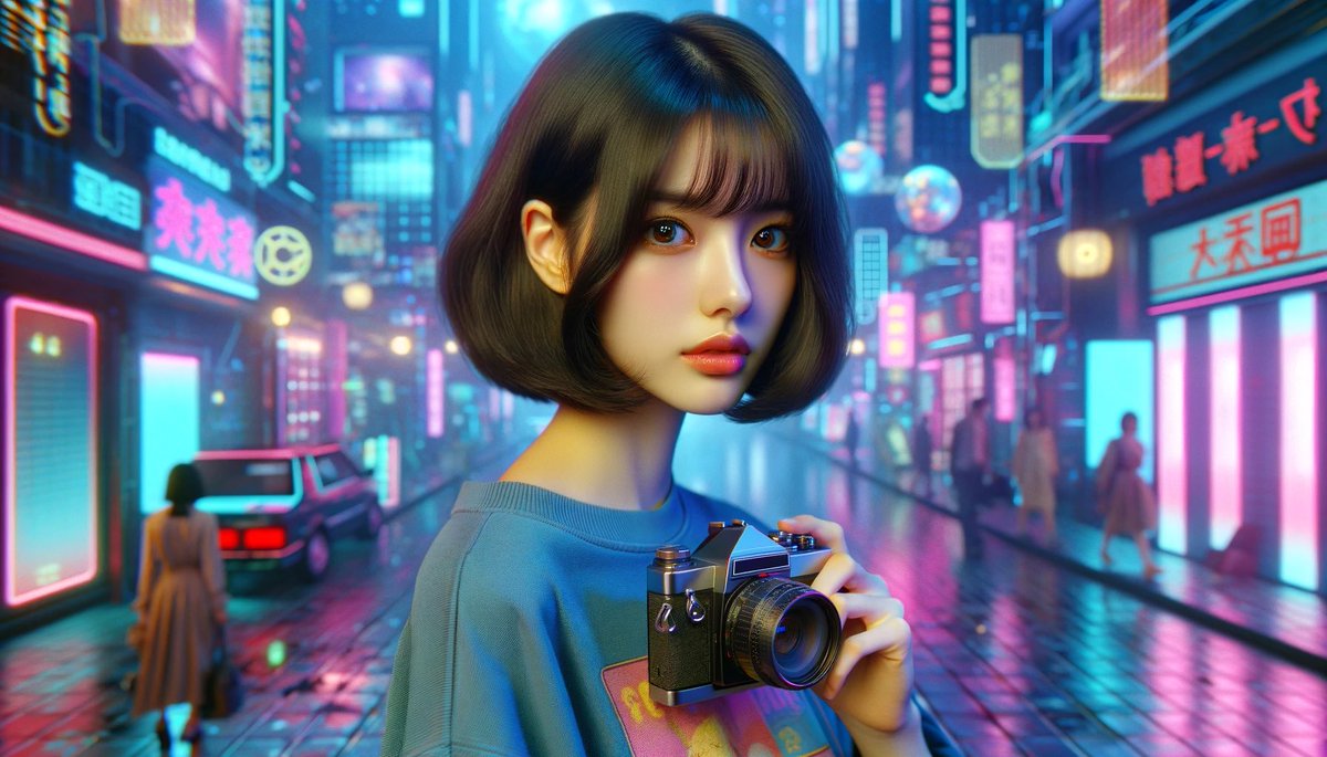 AsianCyberGals's tweet photo. photo night walk
#cyberpunk #cybercity #cybergal #kawaii #美少女 #futurefashion #future #machinecreativity #creativeai #AIArtistry #futurefashion
#AIgirlgallery #aiillustration #cybergirl #cyberwoman #hightechlowlife #cyberpunkers #cyberart #neonportrait #cyberpunkgirl https://t.co/QlVpttKLua